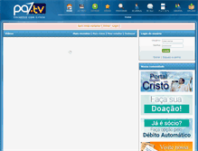 Tablet Screenshot of pa7.tv.br